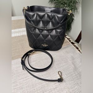 Kate Spade quilted bucket bag